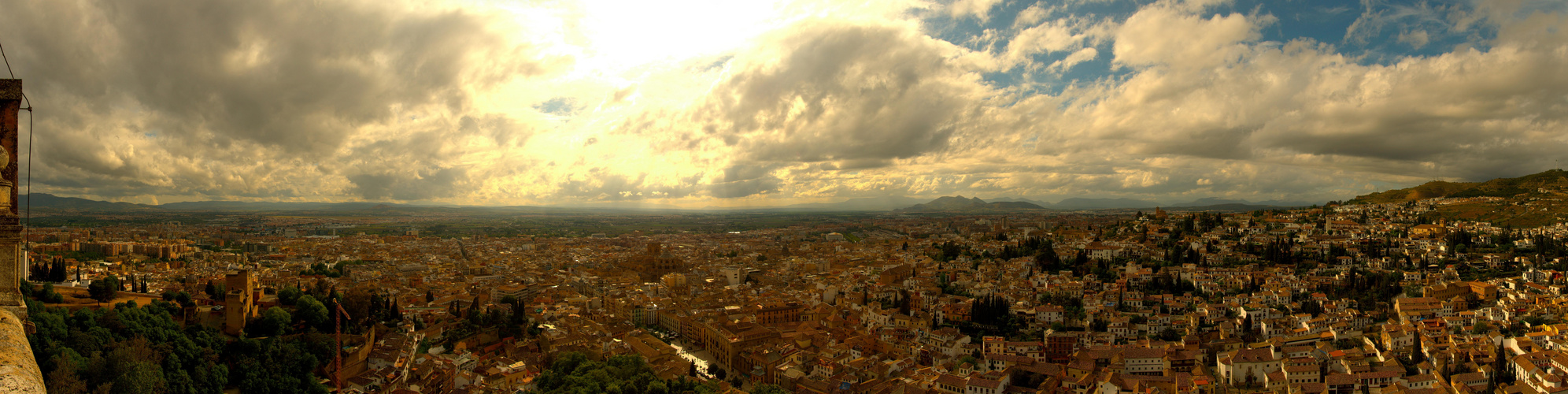 Blick auf Granada