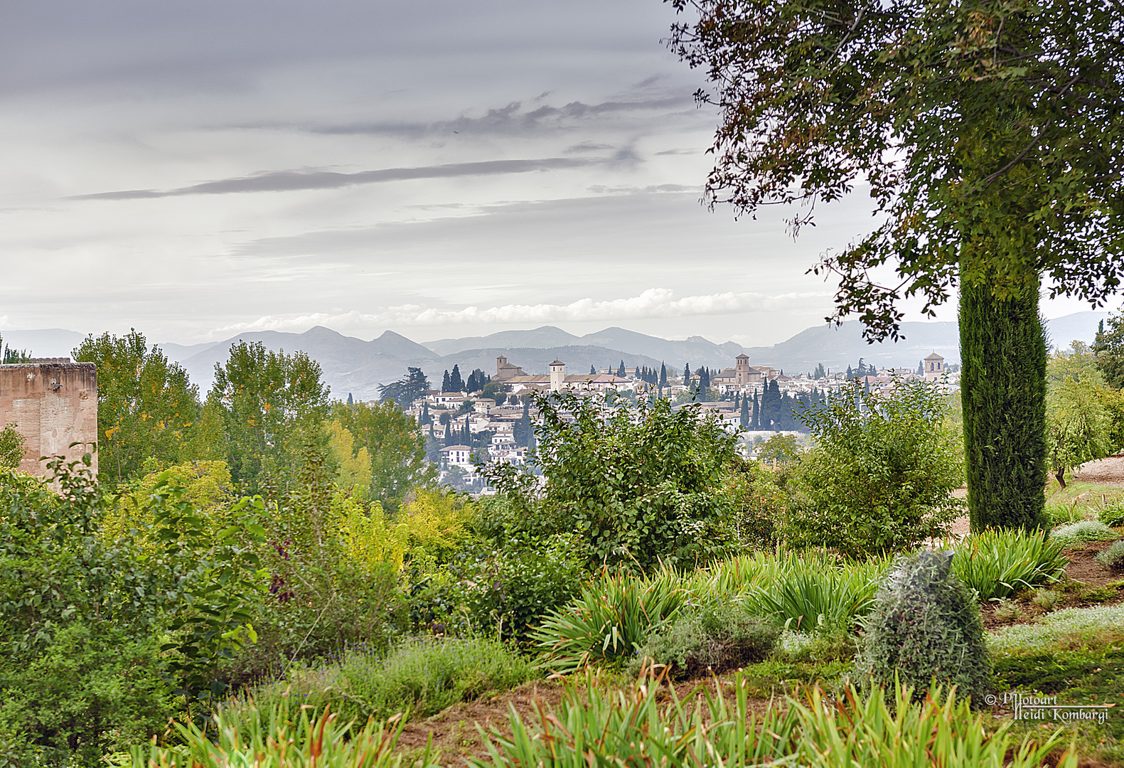 Blick auf Granada