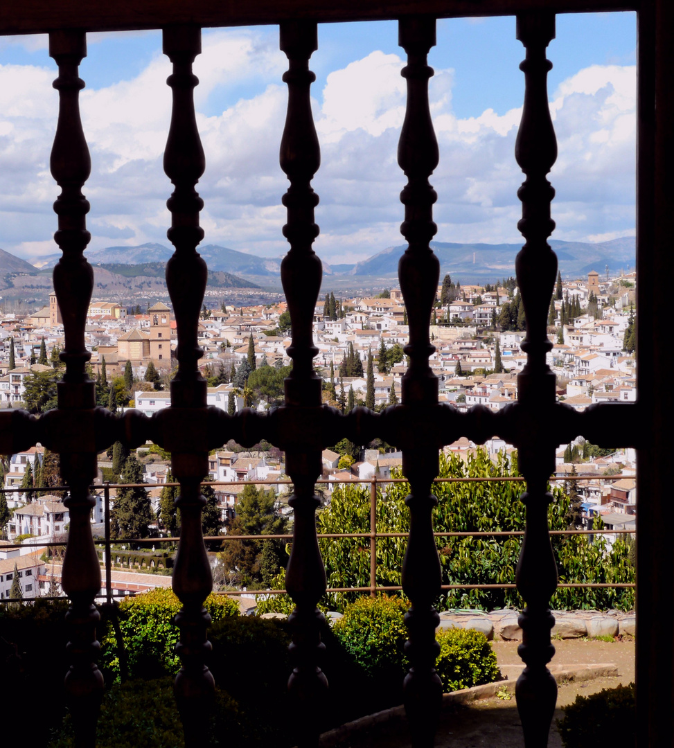 Blick auf Granada...