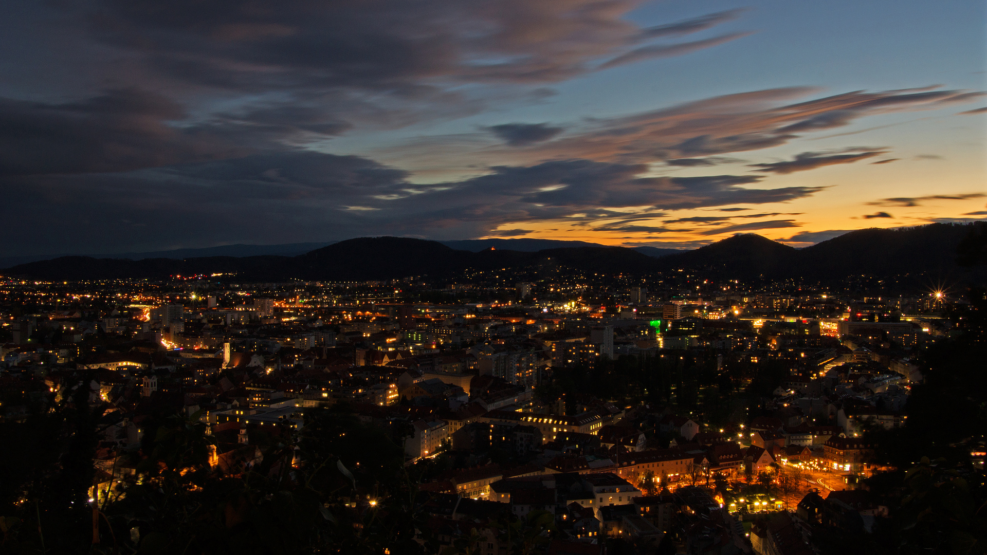 Blick auf Graz