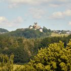 Blick auf Greifenstein mit der Burgruine