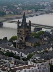 Blick auf Groß St. Martin [Köln]