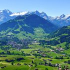 Blick auf Gstaad