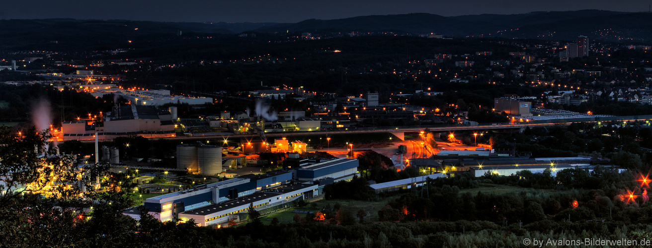 Blick auf Hagen-Vorhalle