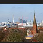 Blick auf Hamburg