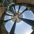 Blick auf Hamburg vom Michel Turm