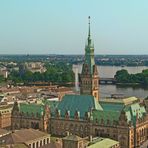 Blick auf Hamburgs Norden
