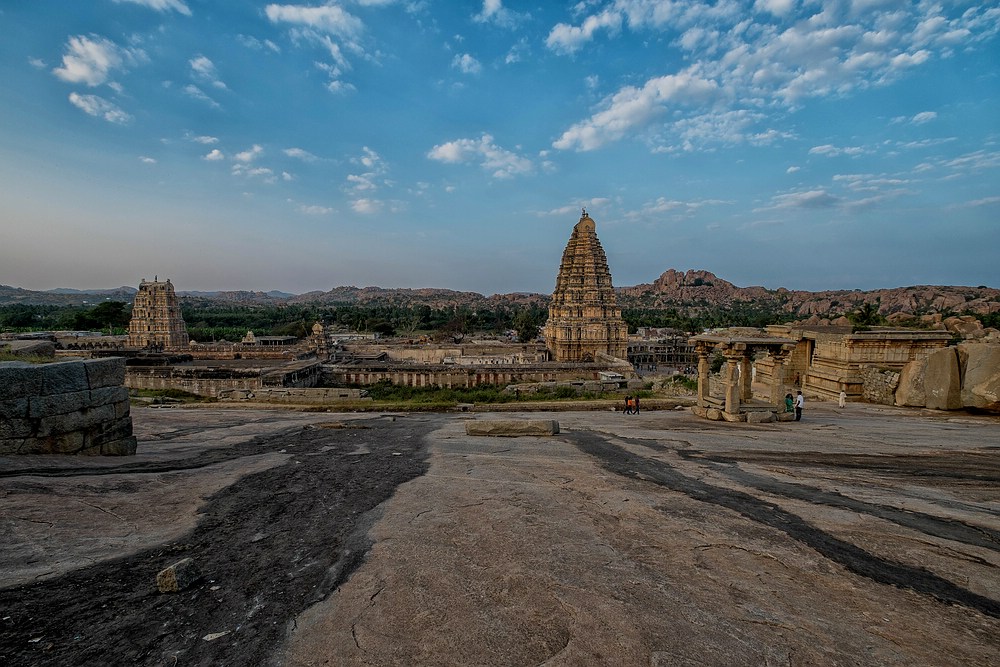 Blick auf Hampi....