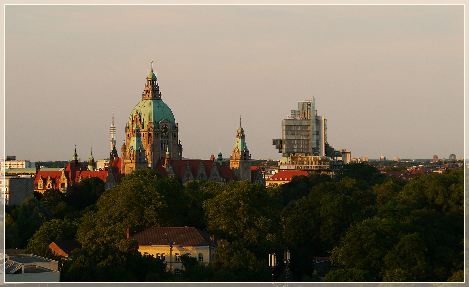 Blick auf Hannover