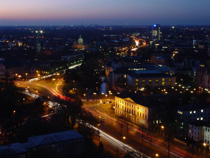 Blick auf Hannover