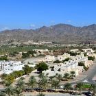 Blick auf Hatta nahe der Grenze zum Oman