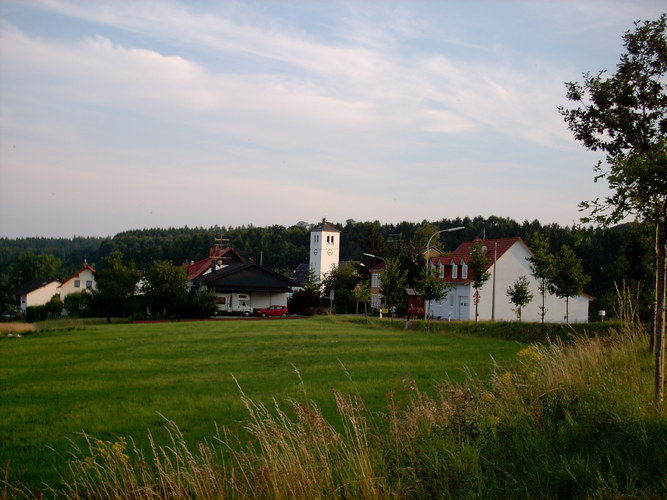 Blick auf Hausbach