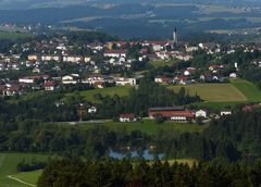 Blick auf Hauzenberg