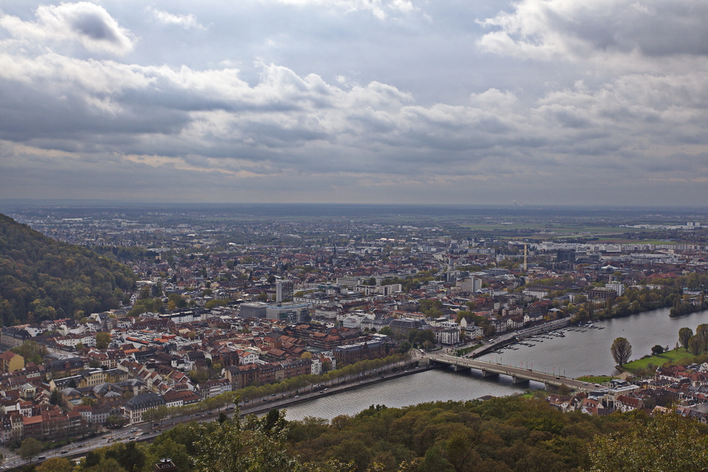 Blick auf Heidelberg