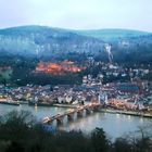 Blick auf Heidelberg, Alte Brücke