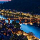 Blick auf Heidelberg und den Neckar II