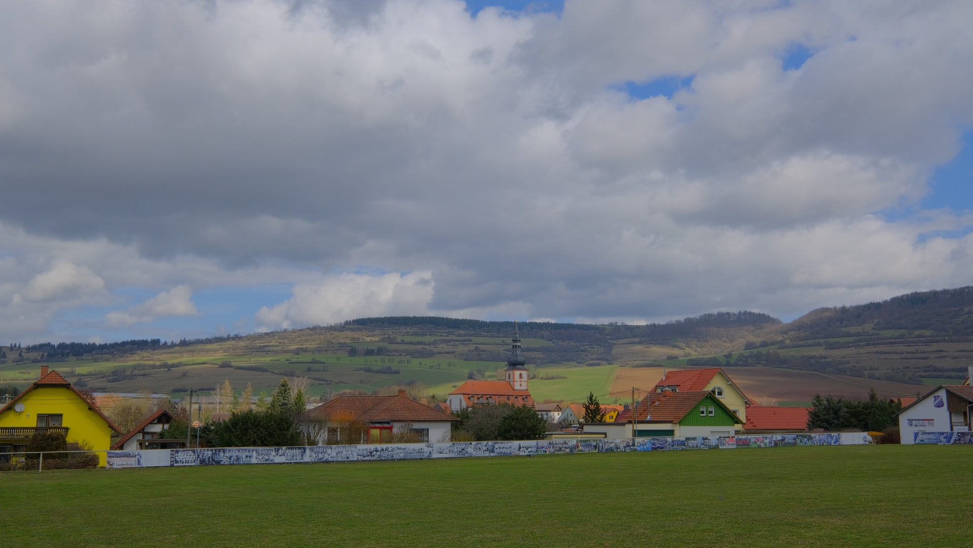 Blick auf Helmershausen (vista a Helmershausen)