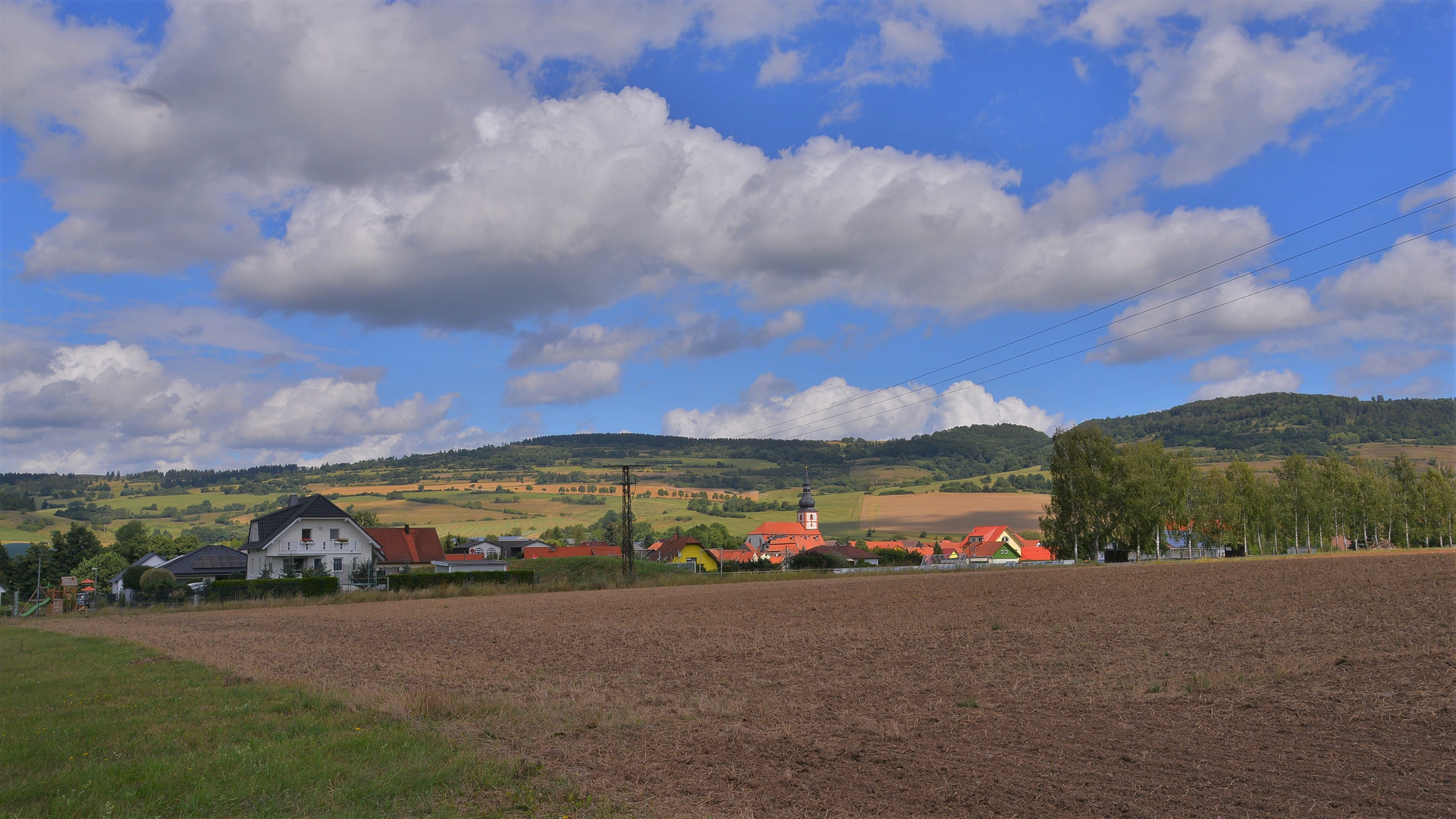 Blick auf Helmershausen (vista a Helmershausen)