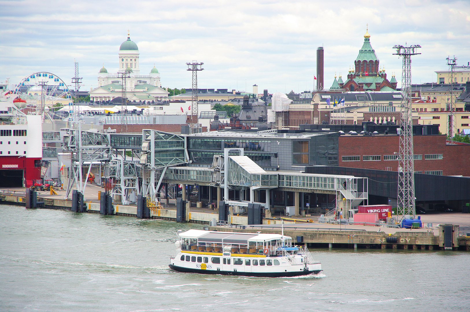 Blick auf Helsinki