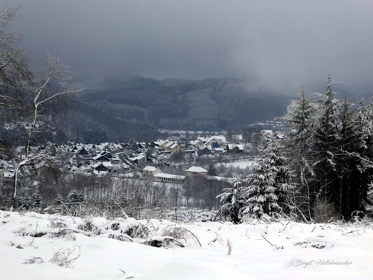 Blick auf Herscheid