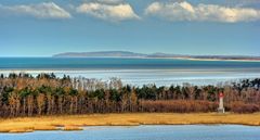 Blick auf Hiddensee