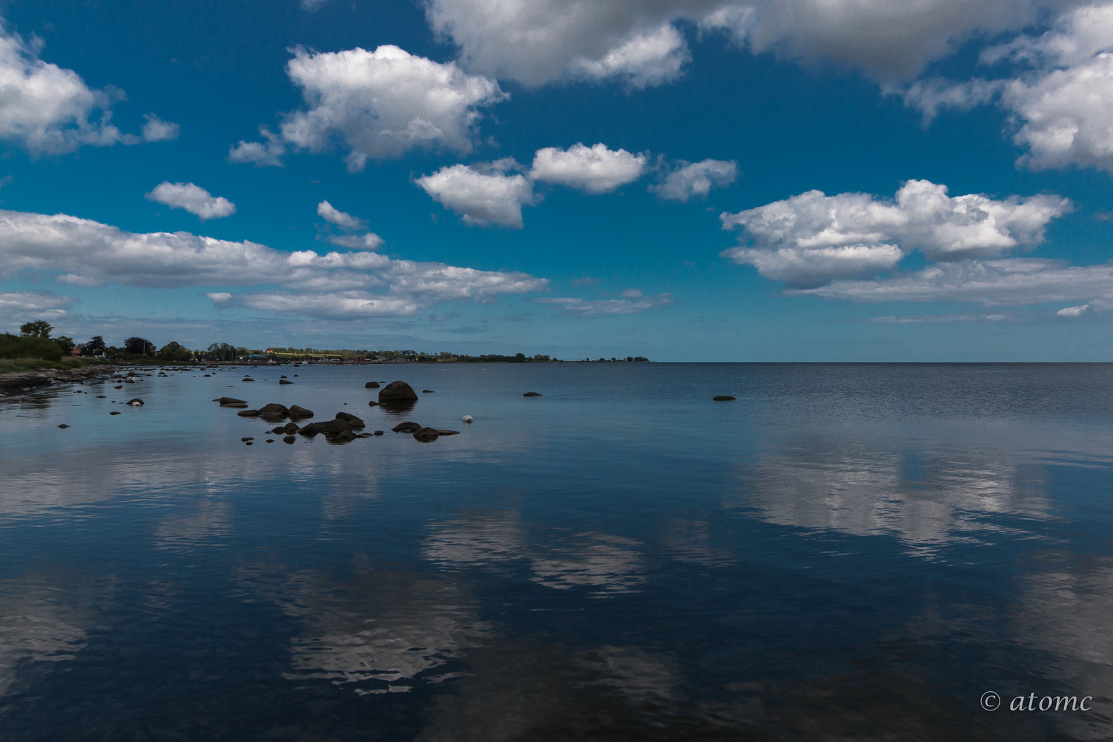 Blick auf Himmel und Meer, oder umgekehrt ;o)