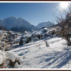 Blick auf Hirschegg im Kleinwalsertal