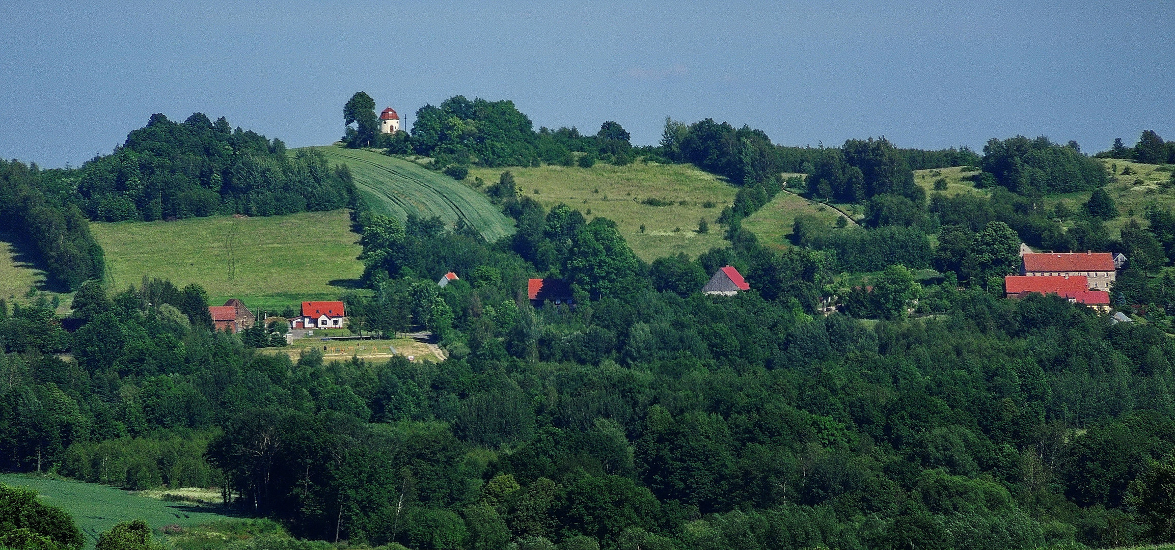 Blick auf Hl. Leopold Kapelle