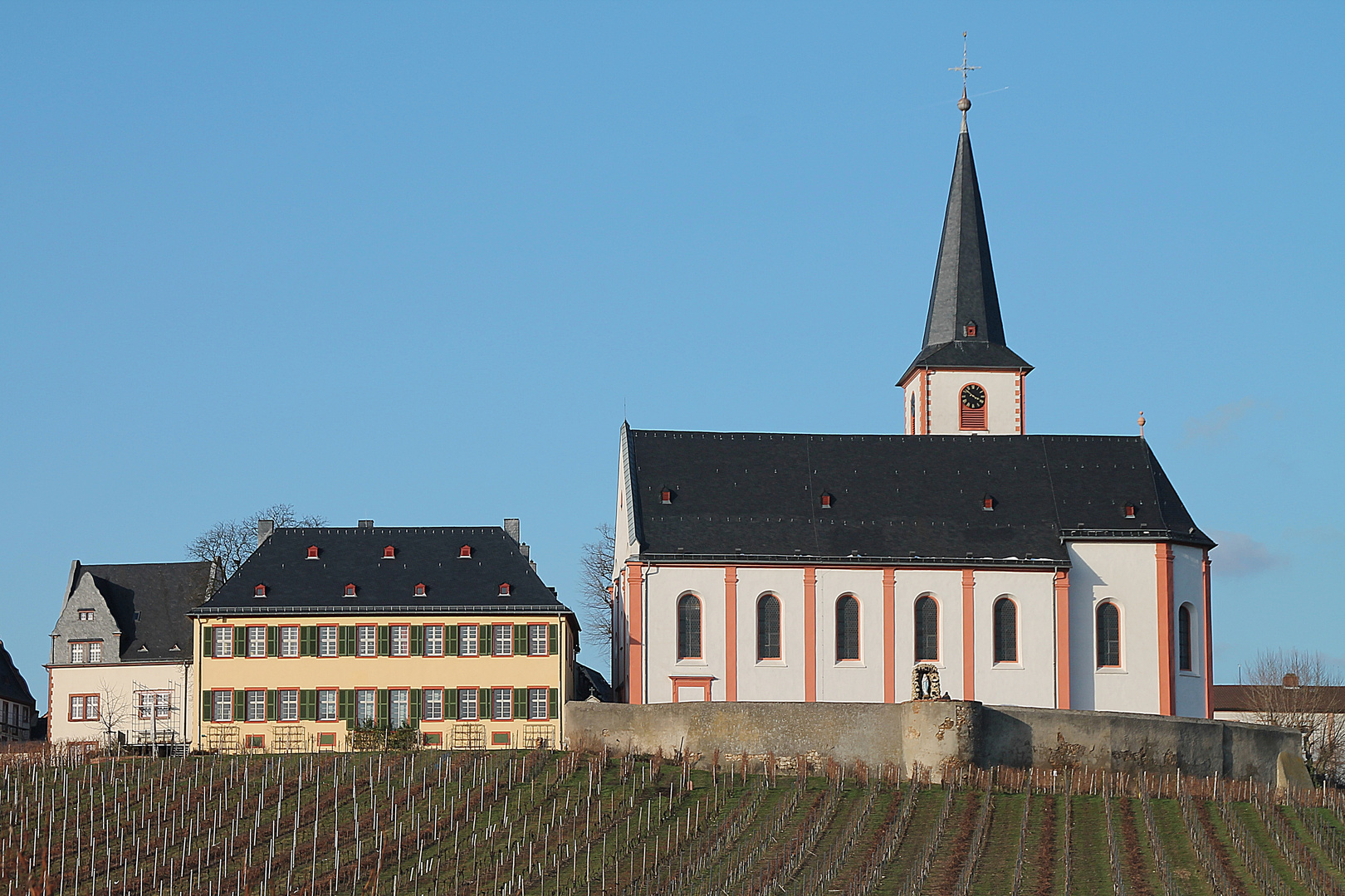 Blick auf Hochheim am Main