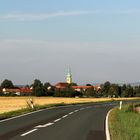 Blick auf Hochkirch aus westlicher Richtung