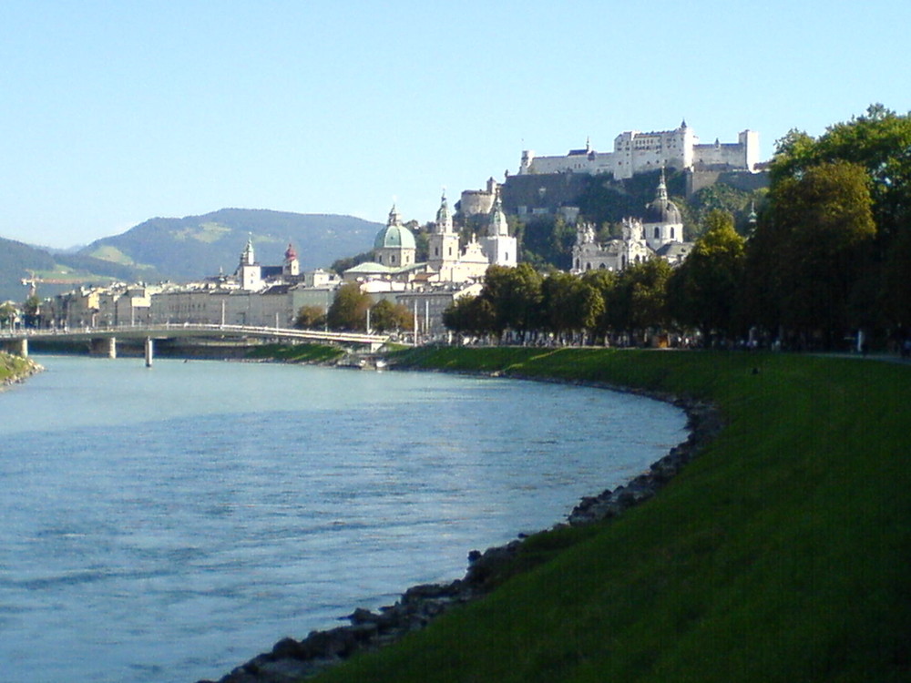 Blick auf Hohe Salzburg