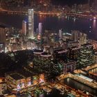 Blick auf Hongkong