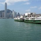 Blick auf Hongkong Island