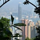 Blick auf Hongkong Island vom Peak aus