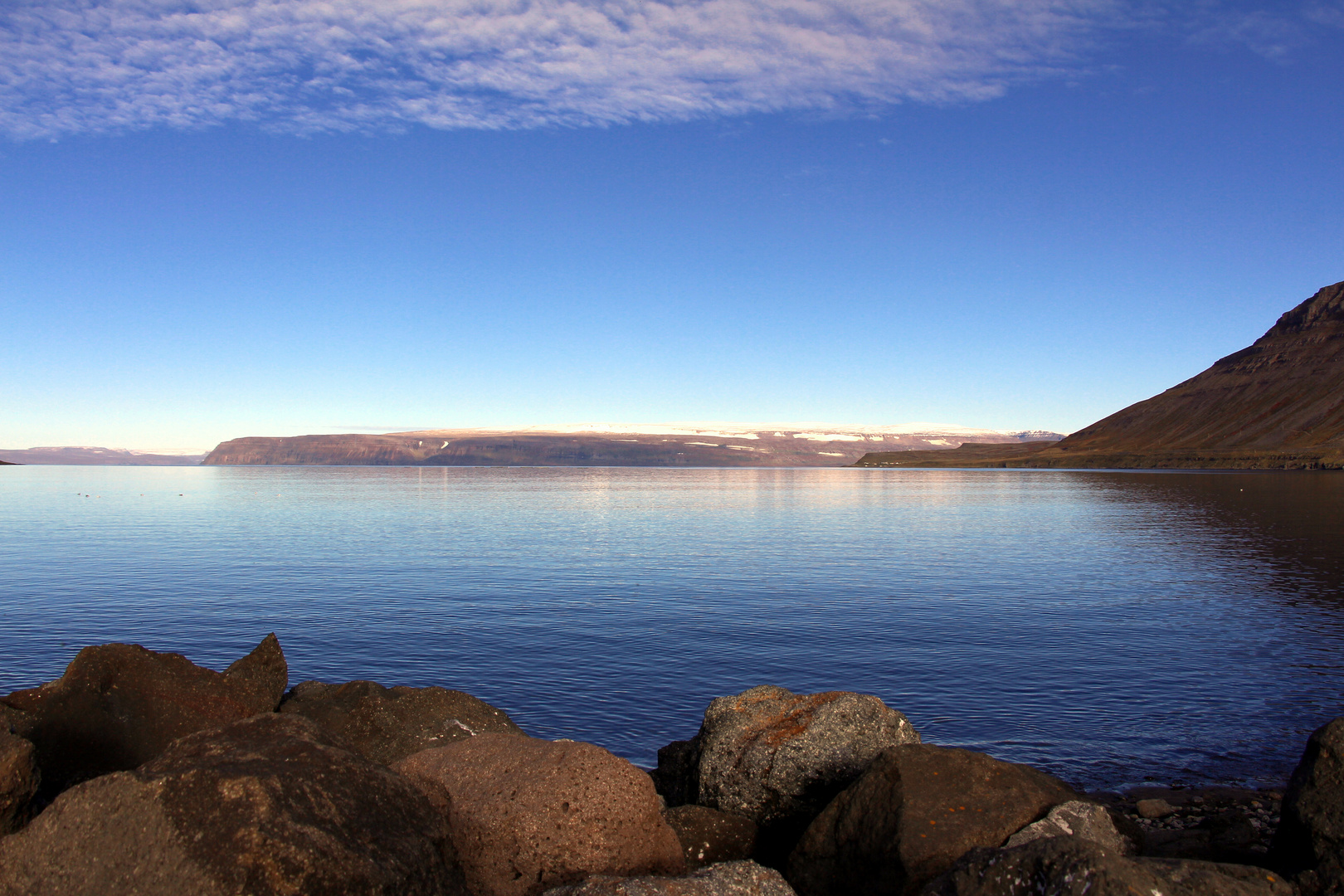 Blick auf Hornstrandir