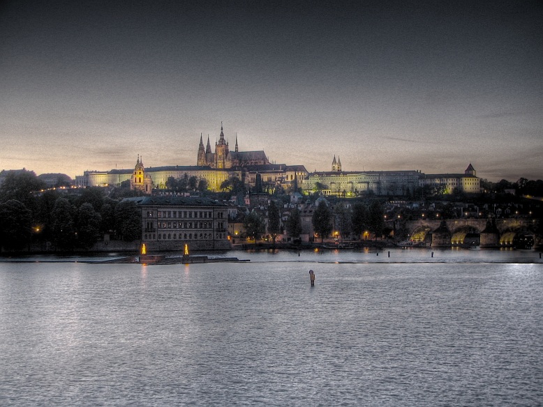 Blick auf Hradschin