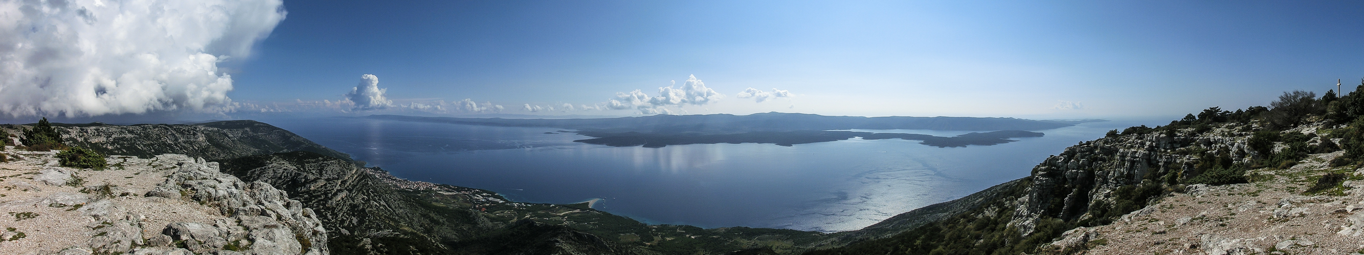 Blick auf Hvar