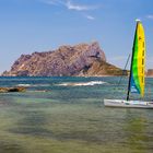 Blick auf Ifach Felsen / Calpe