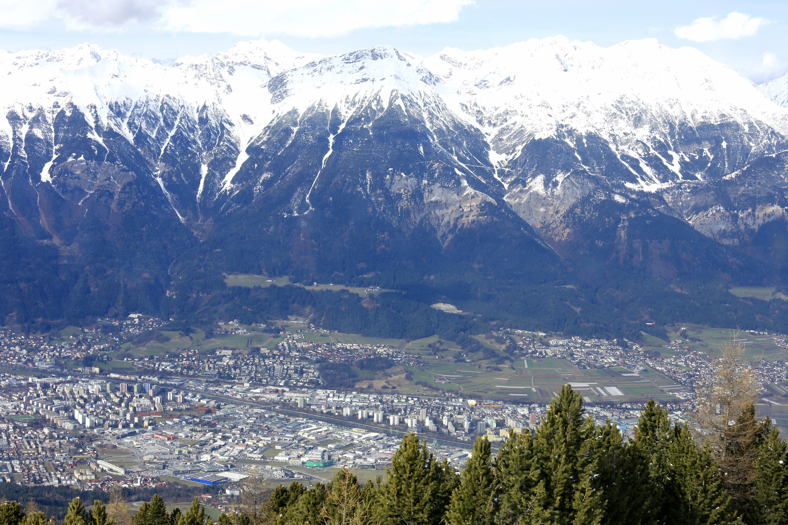 Blick auf Innsbruck