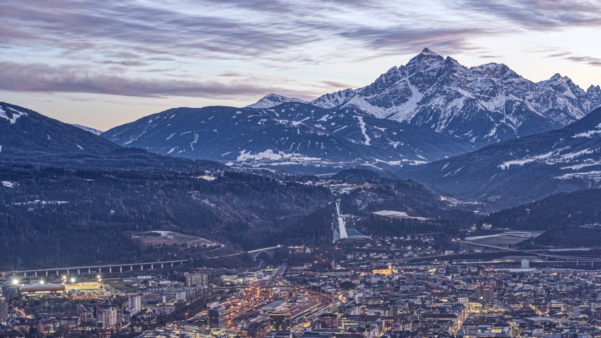 Blick auf Innsbruck