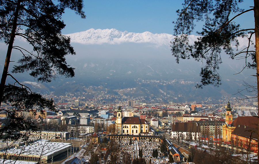 Blick auf Innsbruck