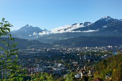 Blick auf Innsbruck