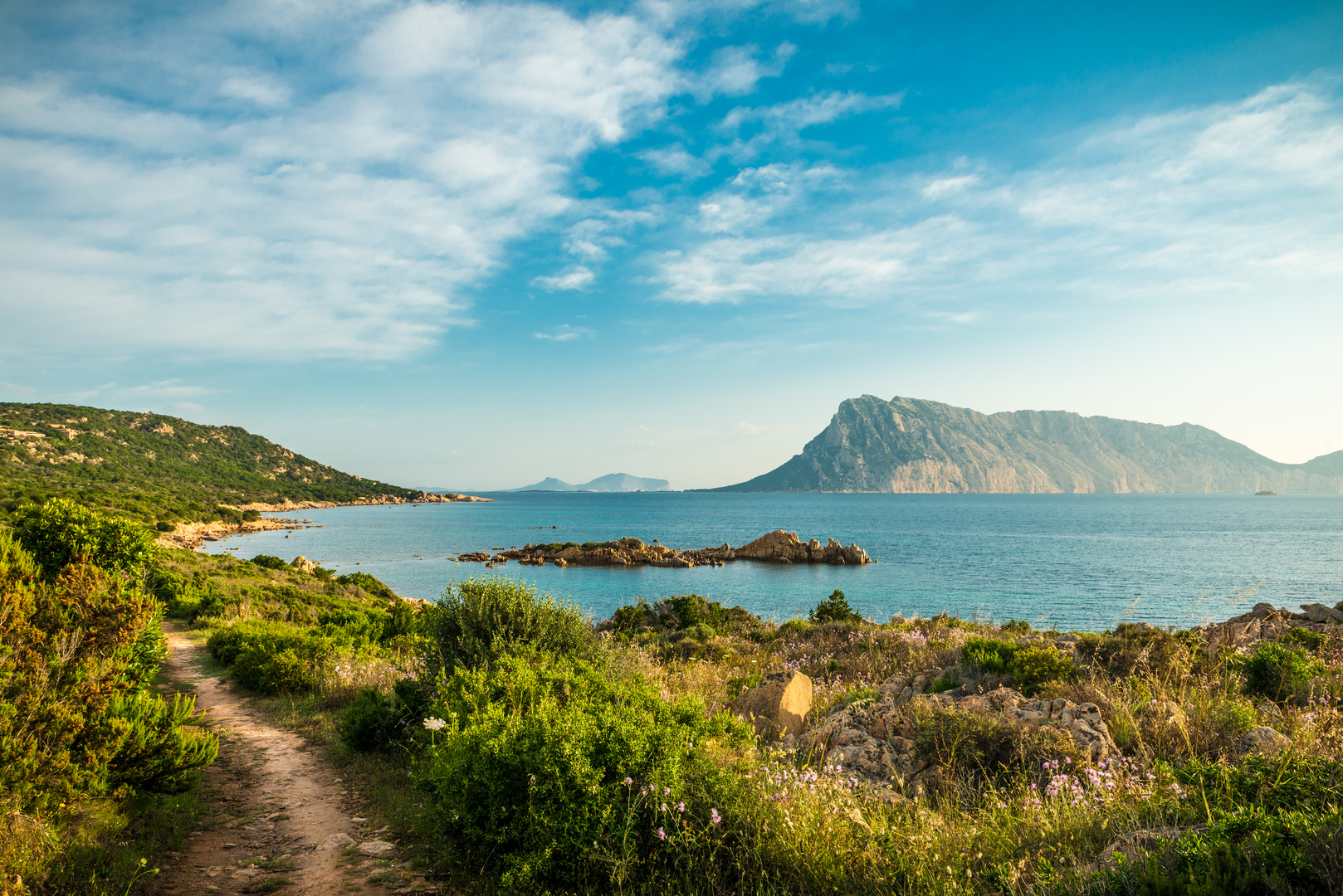 Blick auf Isola Tavolara