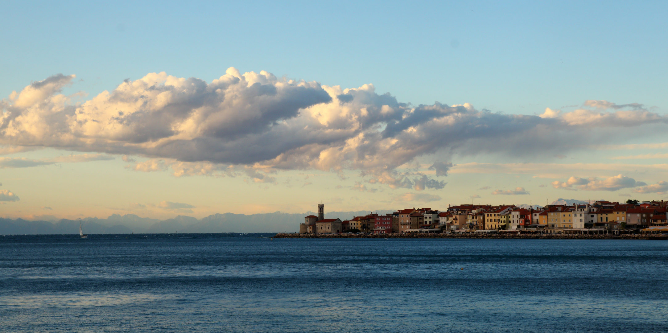 Blick auf Izola Slowenien...