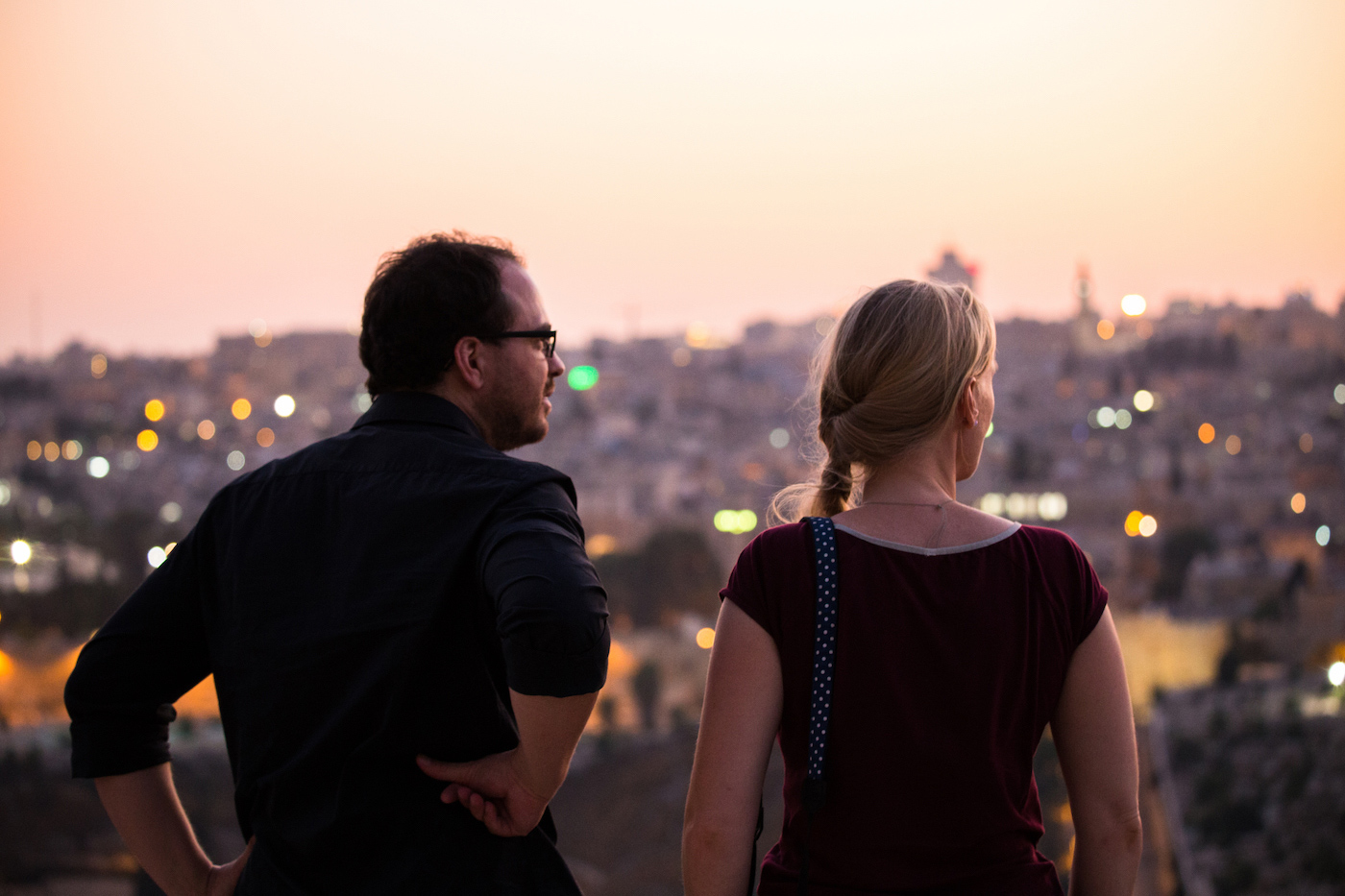 Blick auf Jerusalem