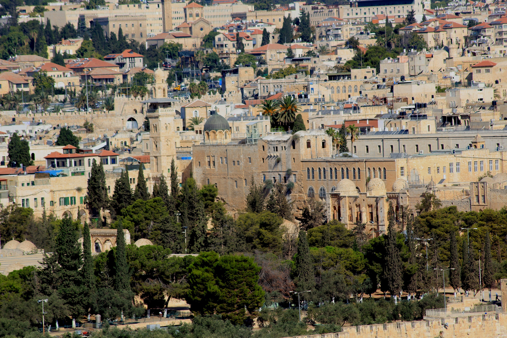 Blick auf Jerusalem