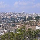 Blick auf Jerusalem