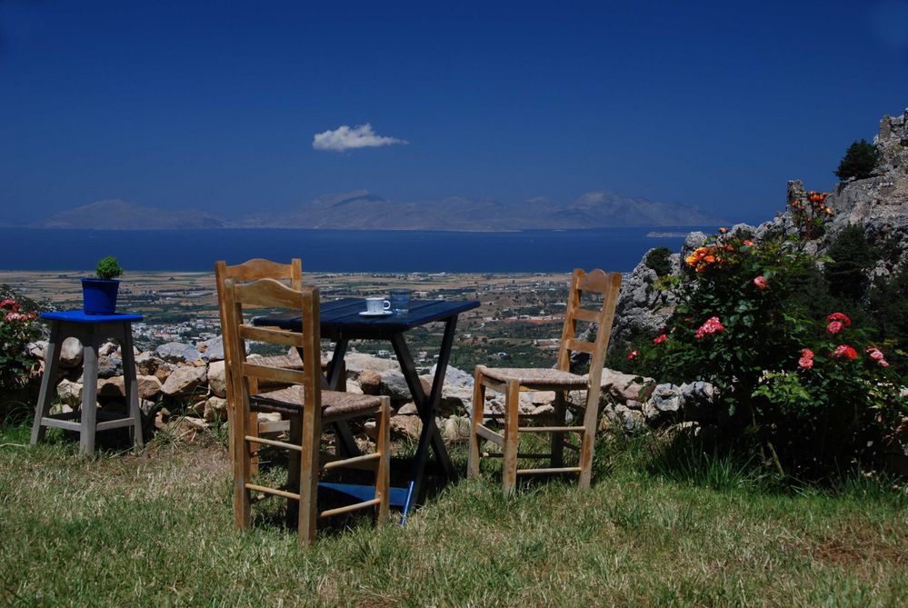 Blick auf Kalymnos