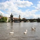 Blick auf Karlsbrücke