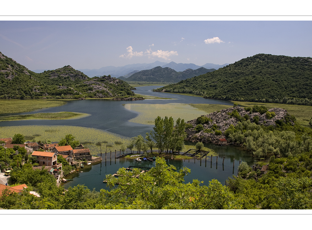 Blick auf Karuc / Skadarsee